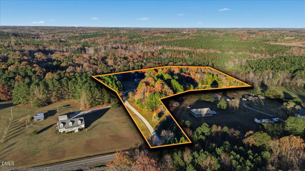 287 Moss Stock Farm Road Kittrell, NC 27544 - Photo 48 of 54 an aerial view of a house