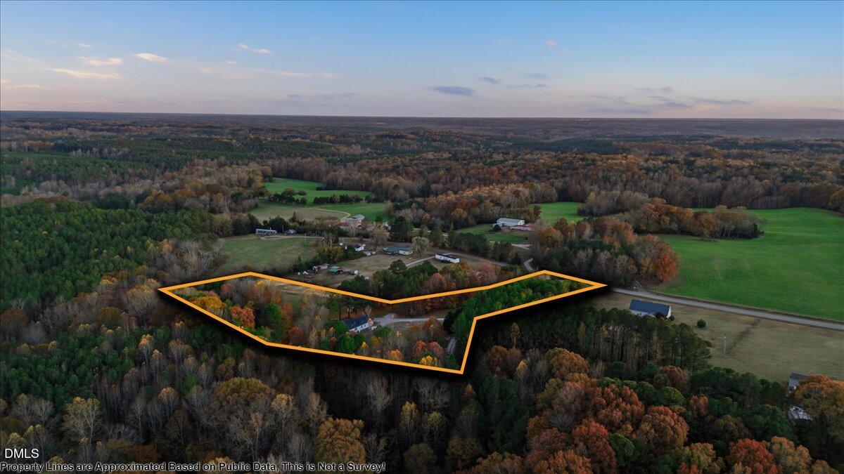 287 Moss Stock Farm Road Kittrell, NC 27544 - Photo 51 of 54 an aerial view of house with yard