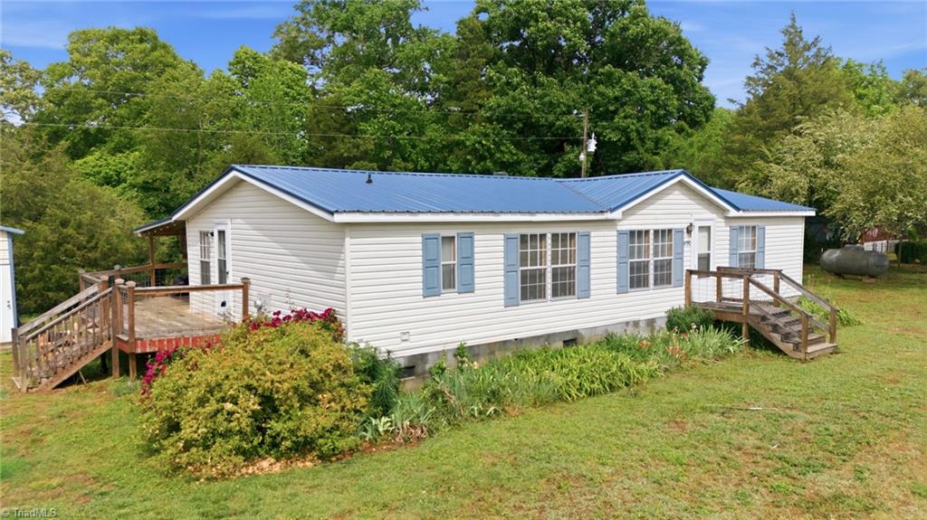 4790 Waynick Meadow Road Asheboro, NC 27205 - Photo 11 of 33 Another angle showing the front view of the home.