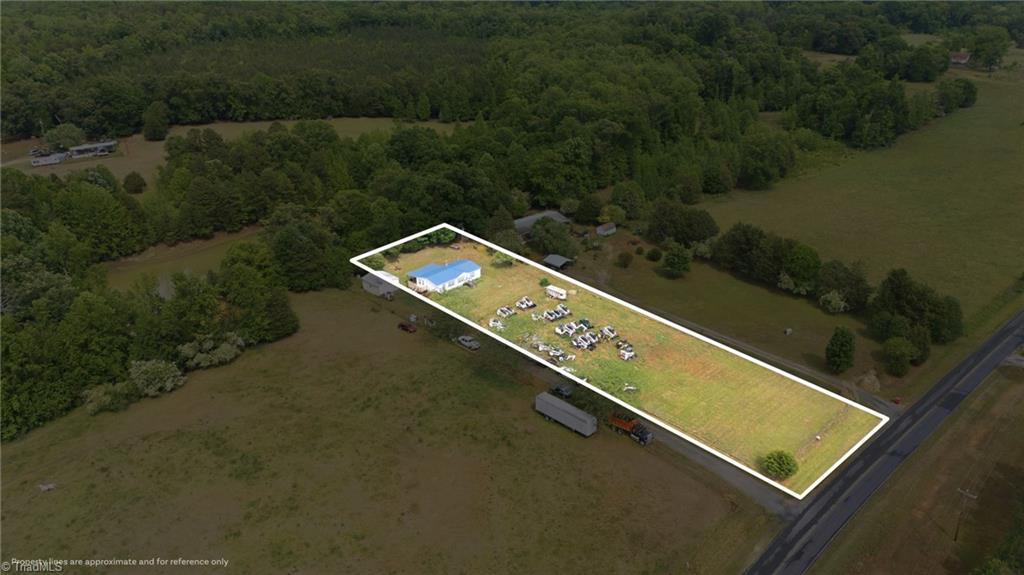 4790 Waynick Meadow Road Asheboro, NC 27205 - Photo 32 of 33 Overhead shot showing the approximate lot lines.