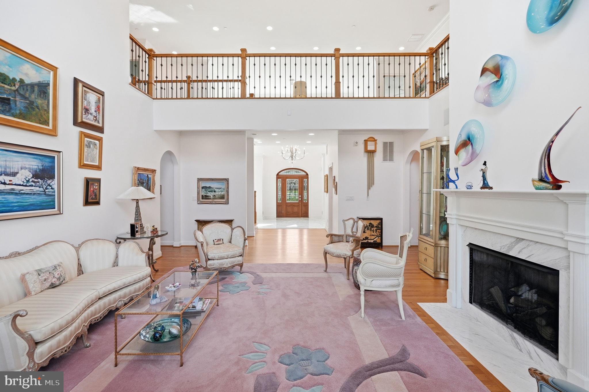 10708 Lockland Road Rockville, MD 20854 - Photo 12 of 64 Living Room to Front Door Entry