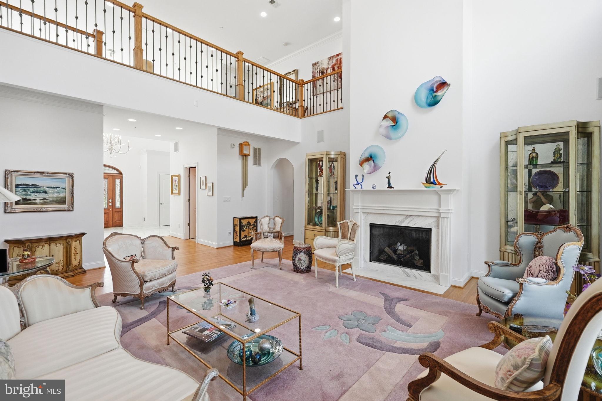 10708 Lockland Road Rockville, MD 20854 - Photo 10 of 64 Living Room view to Second Floor