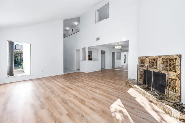 a view of a living room