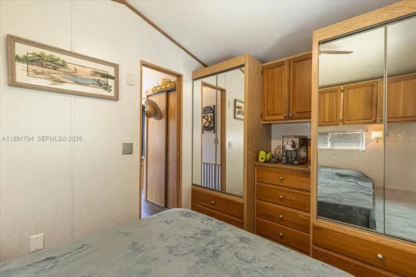 a view of closet area
