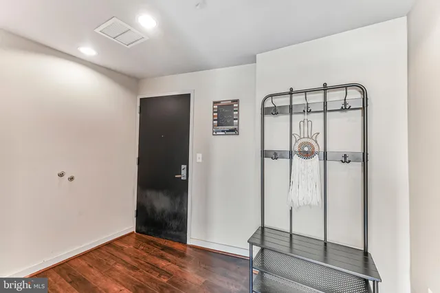 wooden floor in an empty room