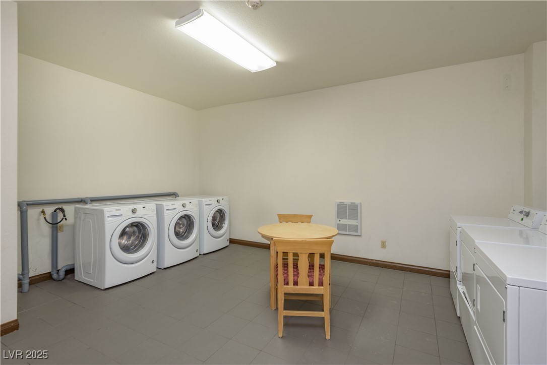 223 Hunter Ridge Drive, Unit 2303 Brian Head, UT 84719 - Photo 20 of 31 Laundry room with separate washer and dryer and heating unit