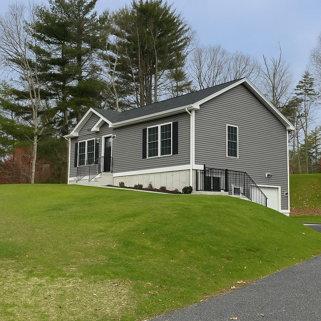 129 Snake Meadow Road Danielson, CT 06239 - Photo 2 of 5 a front view of house with yard and green space
