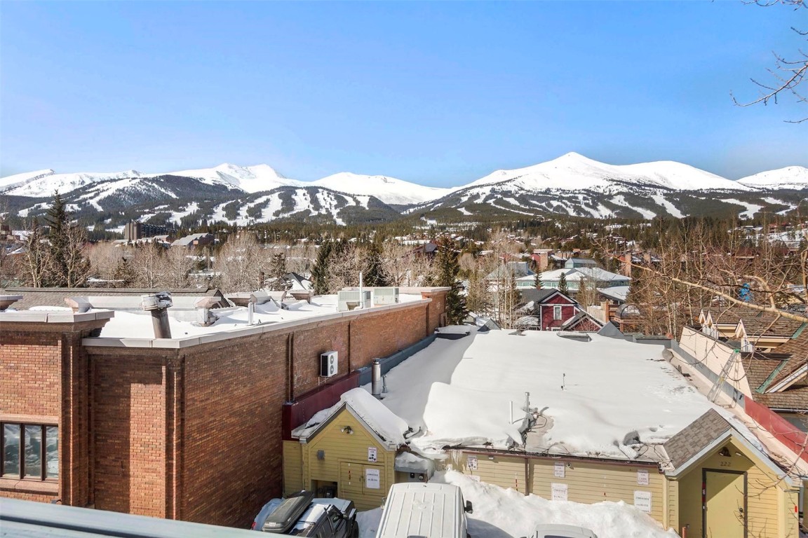 217 South Ridge Street, Unit 3 Breckenridge, CO 80424 - Photo 17 of 21 a view of a house with a mountain