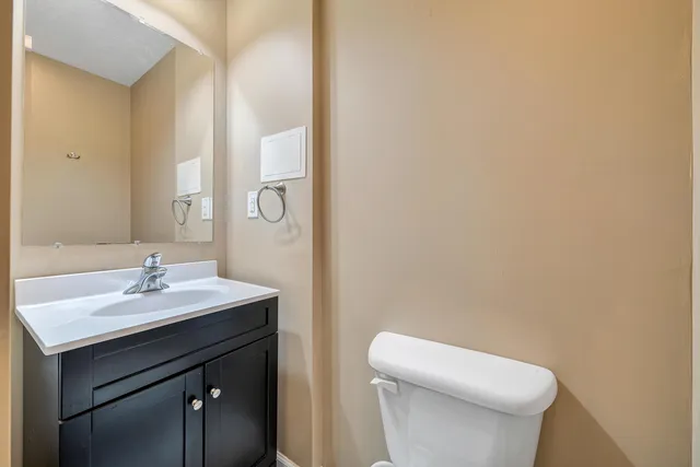 a view of a storage room