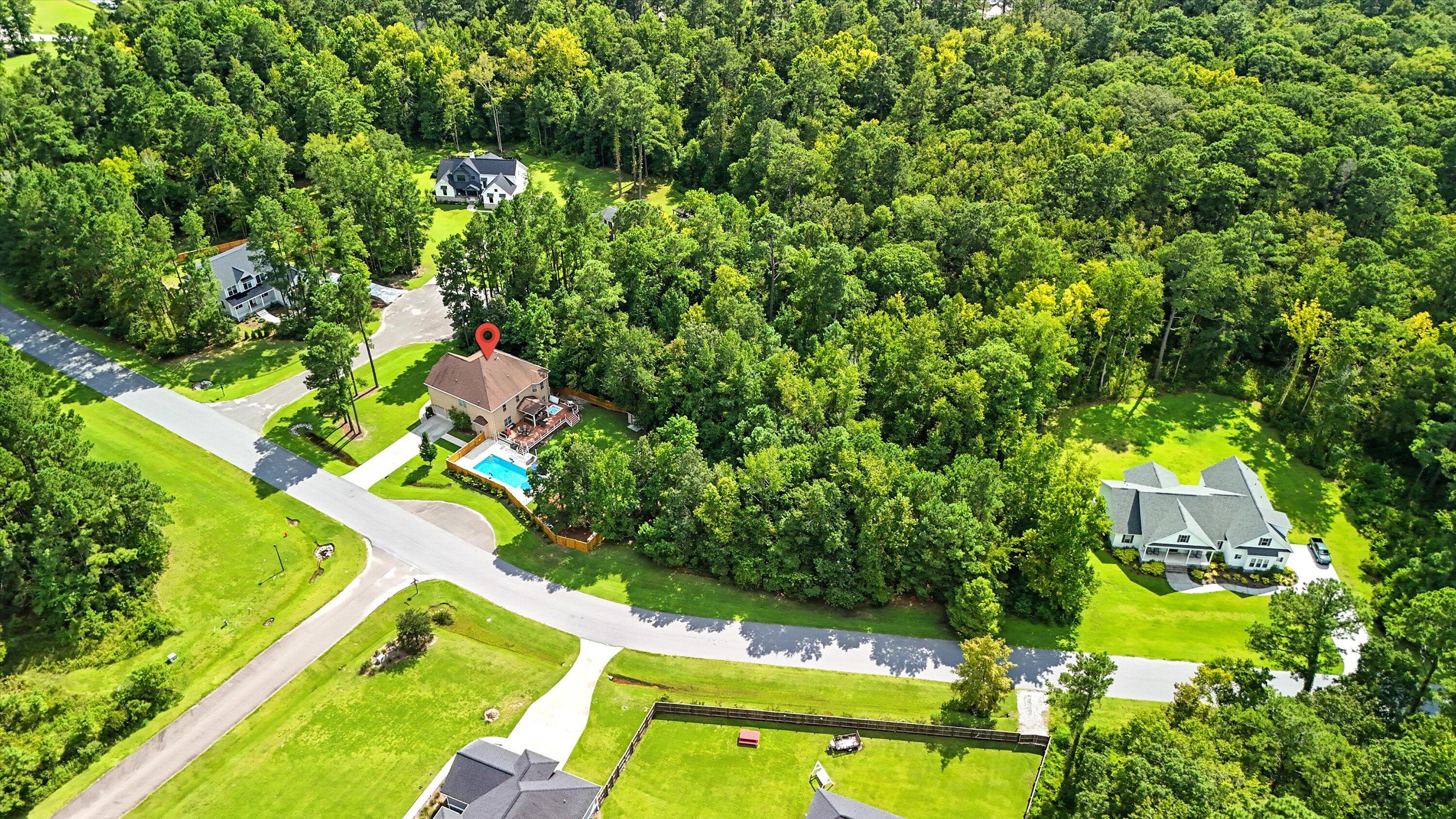 1200 Jump Seed Court Moncks Corner, SC 29461 - Photo 46 of 46 ariel wooded