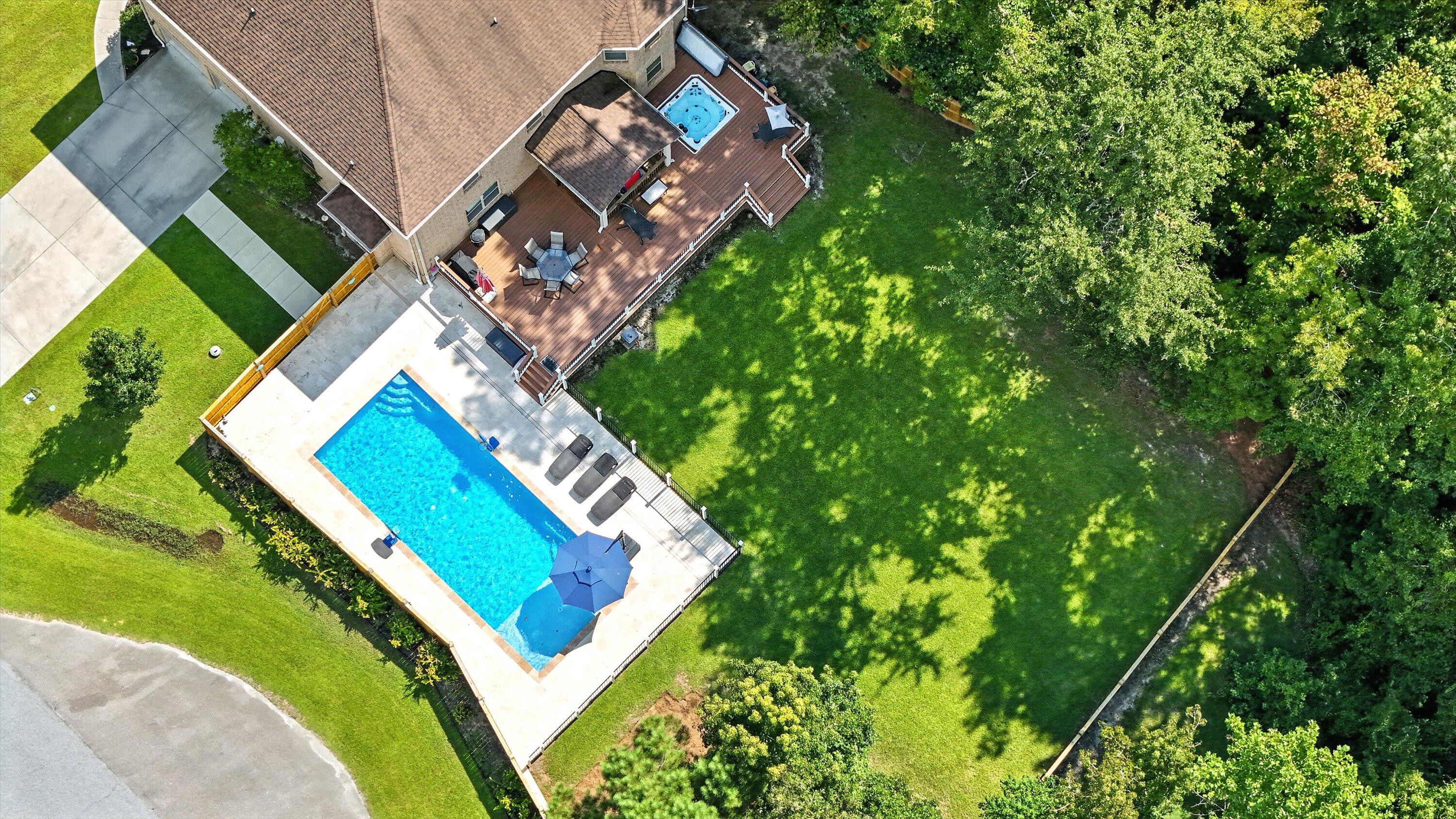 1200 Jump Seed Court Moncks Corner, SC 29461 - Photo 7 of 46 ariel backyard view