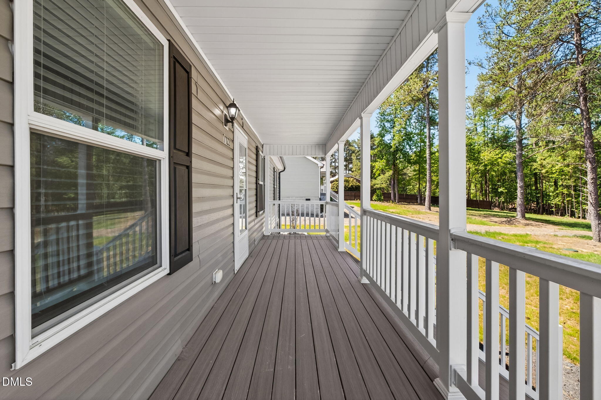 7122 Guess Road Hillsborough, NC 27278 - Photo 20 of 48 a view of a wooden deck