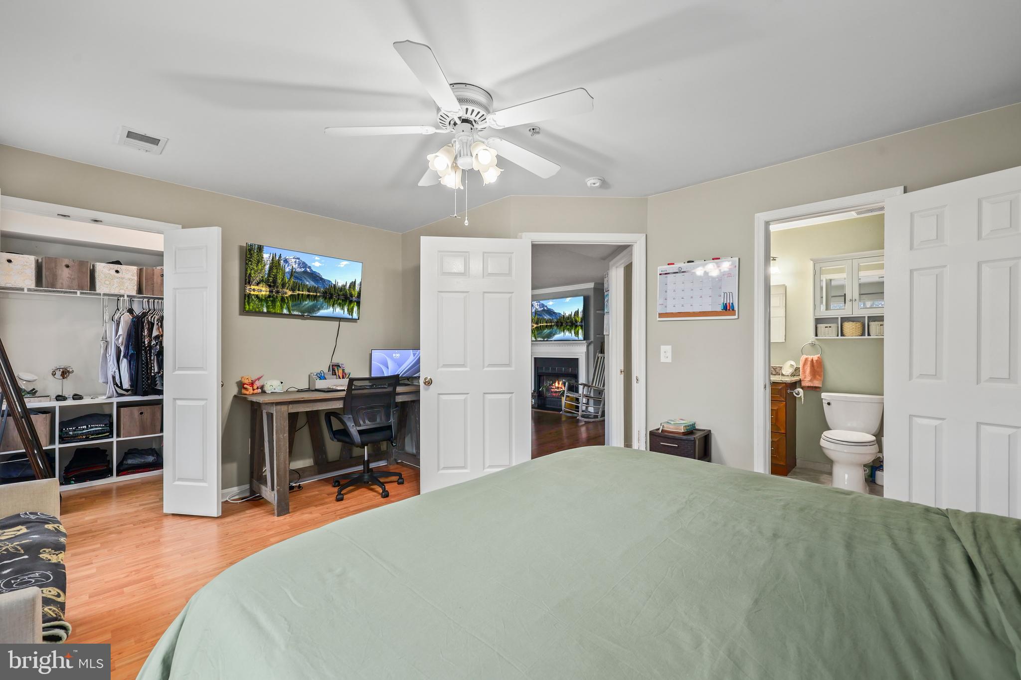 14197 Cuddy Loop, Unit 104 Woodbridge, VA 22193 - Photo 21 of 33 a bedroom with a bed and furniture
