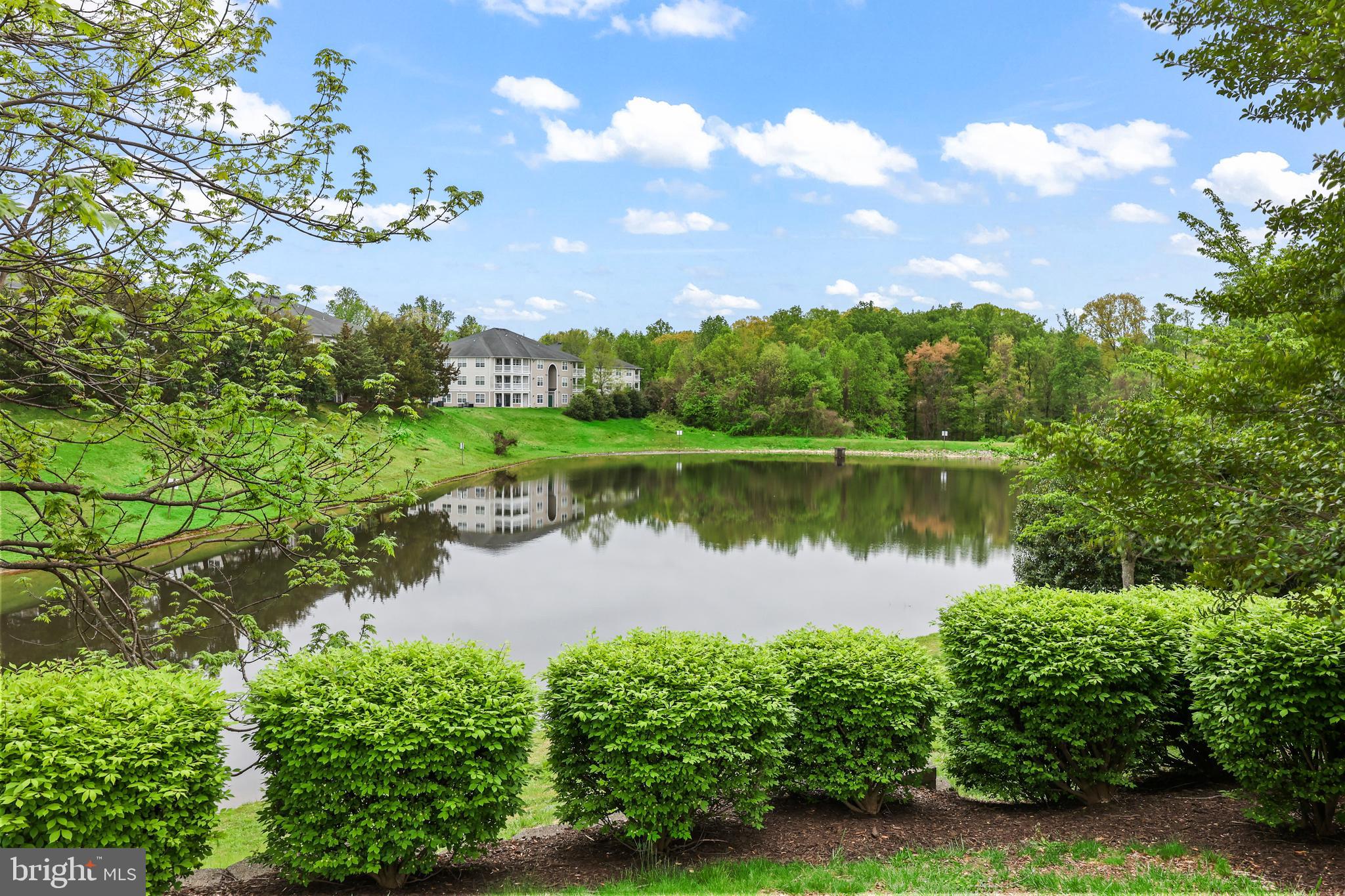 14197 Cuddy Loop, Unit 104 Woodbridge, VA 22193 - Photo 29 of 33 a view of a lake with houses in the back