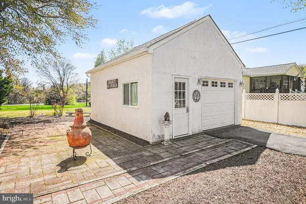 a backyard of a house