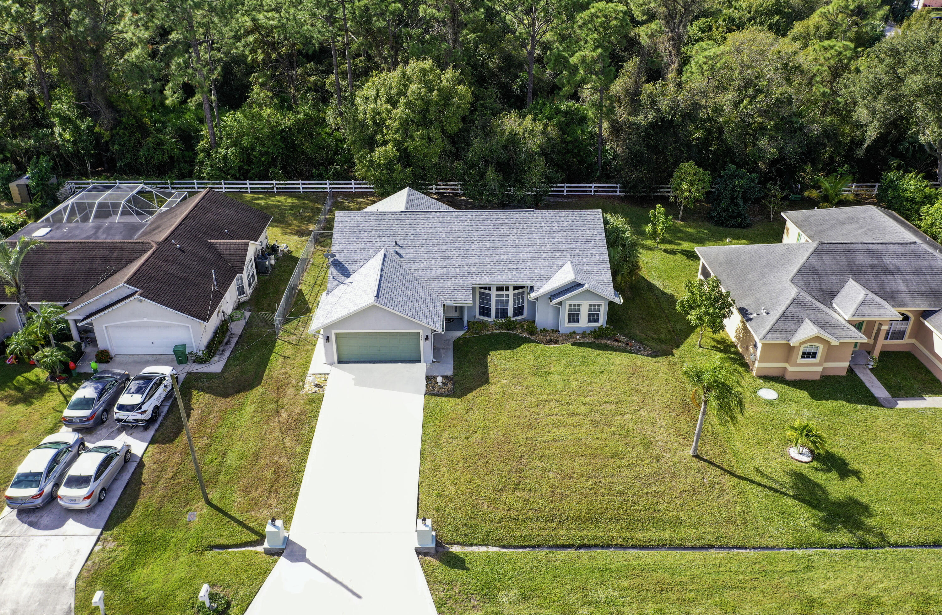1858 Southwest Leafy Road Port St. Lucie, FL 34953 - Photo 6 of 32 Aerial 2