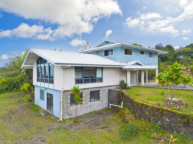 a view of a lake and a houses