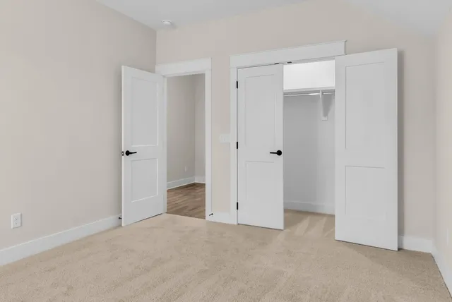 a view of closet area