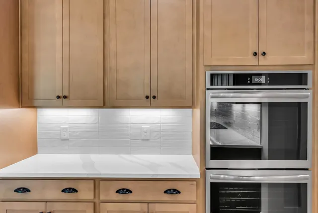 a view of microwave oven