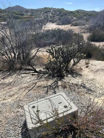 a view of mountain view with sky view