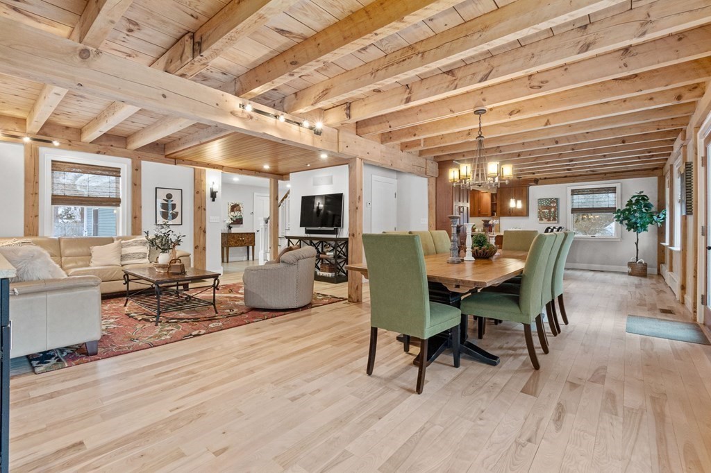 10 Grapevine Road Wenham, MA 01984 - Photo 11 of 42 a view of a dining room with furniture window and wooden floor