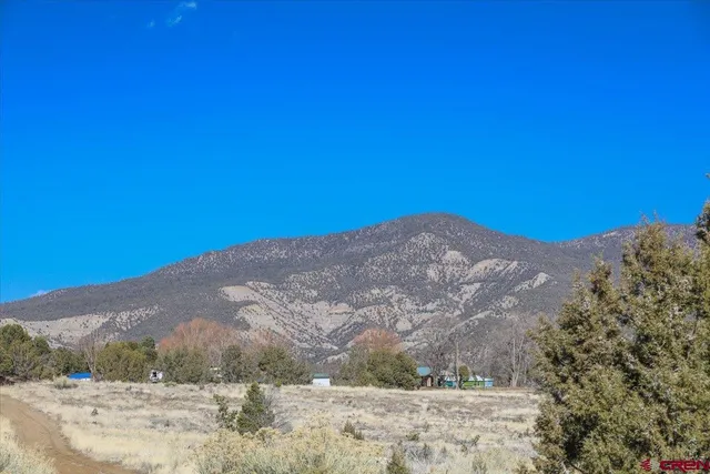 a view of outdoor space and mountain view