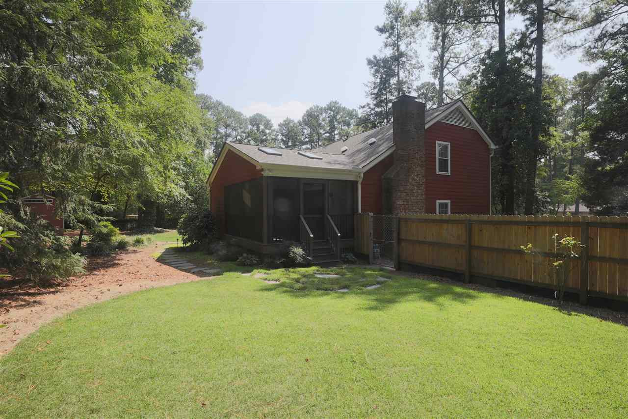 2017 Mallard Lane Raleigh, NC 27609 - Photo 8 of 25 Mature and professionally designed landscaping with many unique plants and low voltage landscape lighting throughout. Fenced in Yard
