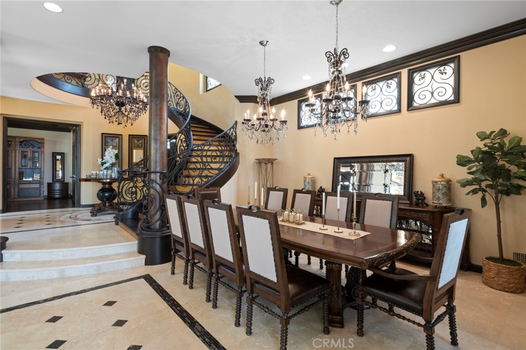 35 Silver Pine Drive Newport Coast, CA 92657 - Photo 10 of 31 a view of a dining room with furniture
