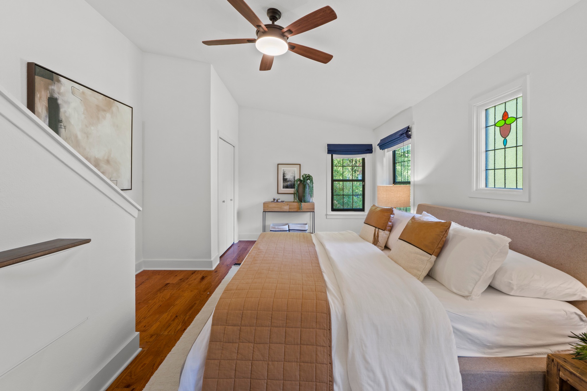 4802 Rowena Avenue Austin, TX 78751 - Photo 17 of 37 Primary bedroom.
