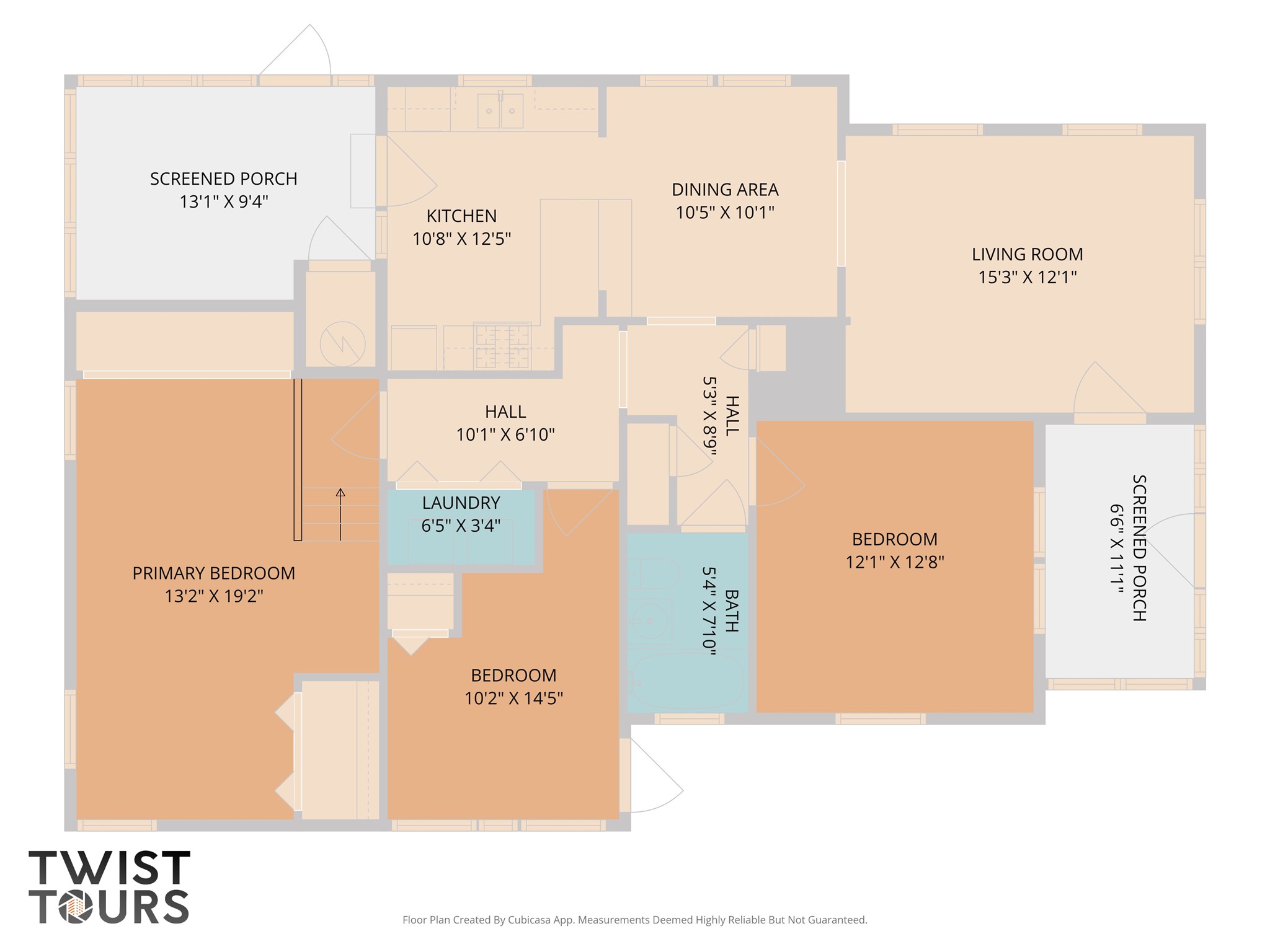 4802 Rowena Avenue Austin, TX 78751 - Photo 37 of 37 Floor plan.