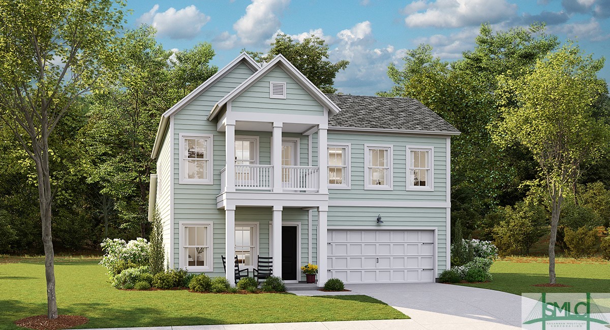 109 Weyview Gardens Pooler, GA 31322 - Photo 1 of 27 The Kensington Arbor Collection Front Elevation Ph