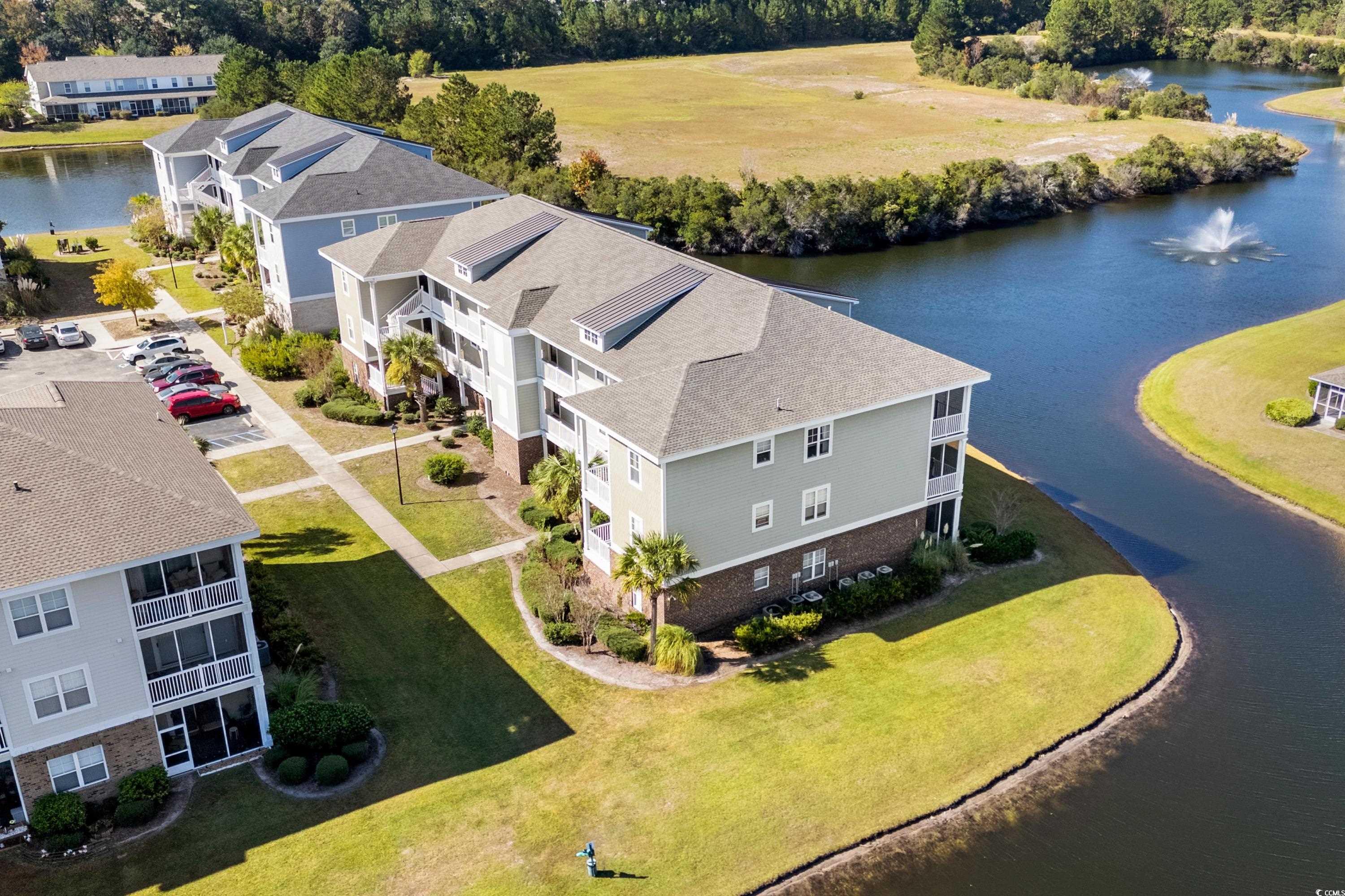 336 Kiskadee Loop, Unit B Conway, SC 29526 - Photo 2 of 40 Birds eye view of property featuring a water view