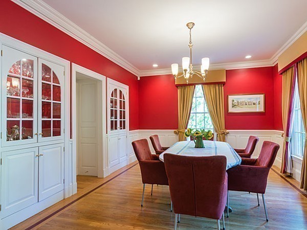 4 Cedar Street Natick, MA 01760 - Photo 11 of 21 a view of a dining room with furniture window and wooden floor