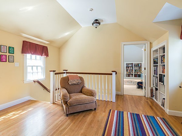 4 Cedar Street Natick, MA 01760 - Photo 17 of 21 a living room with furniture and a wooden floor