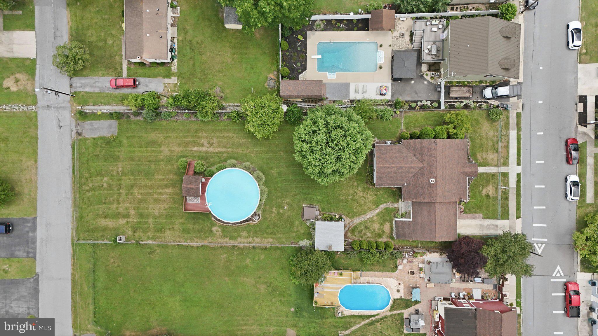 14 East Poplar Street Funkstown, MD 21734 - Photo 49 of 56 Aerial view of entire lot