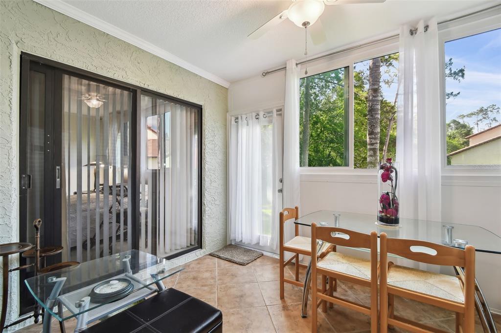 1801 East Lake Road South, Unit 3A Palm Harbor, FL 34685 - Photo 25 of 56 a living room with furniture and a window