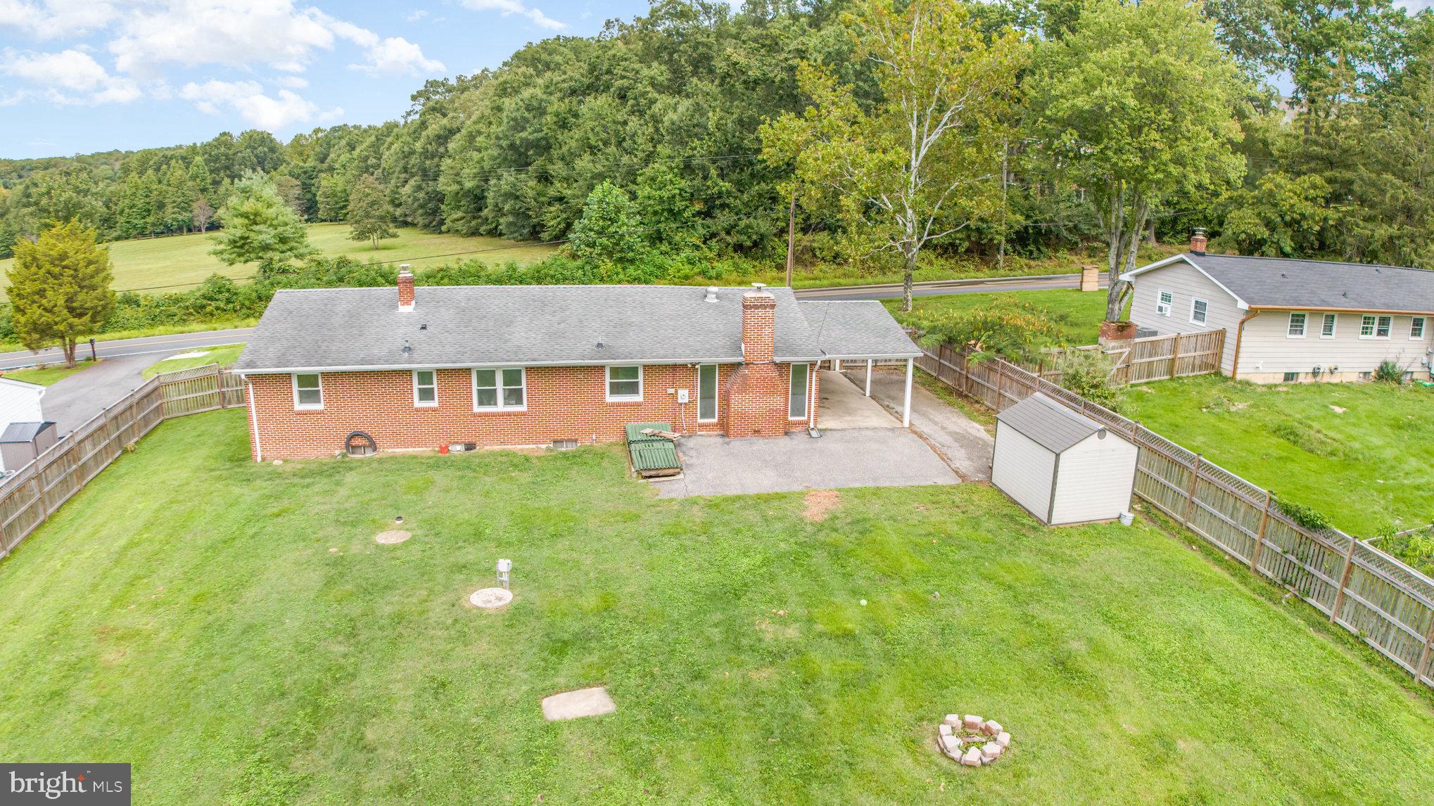 2507 Jerusalem Road Joppa, MD 21085 - Photo 35 of 50 an aerial view of a house with swimming pool garden and patio