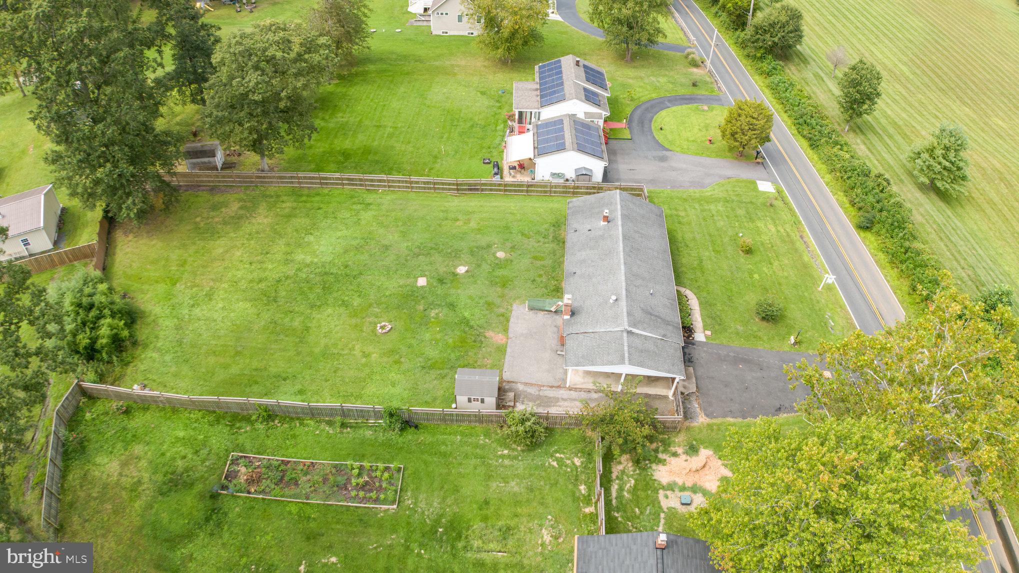 2507 Jerusalem Road Joppa, MD 21085 - Photo 40 of 50 an aerial view of a residential houses with outdoor space and trees all around