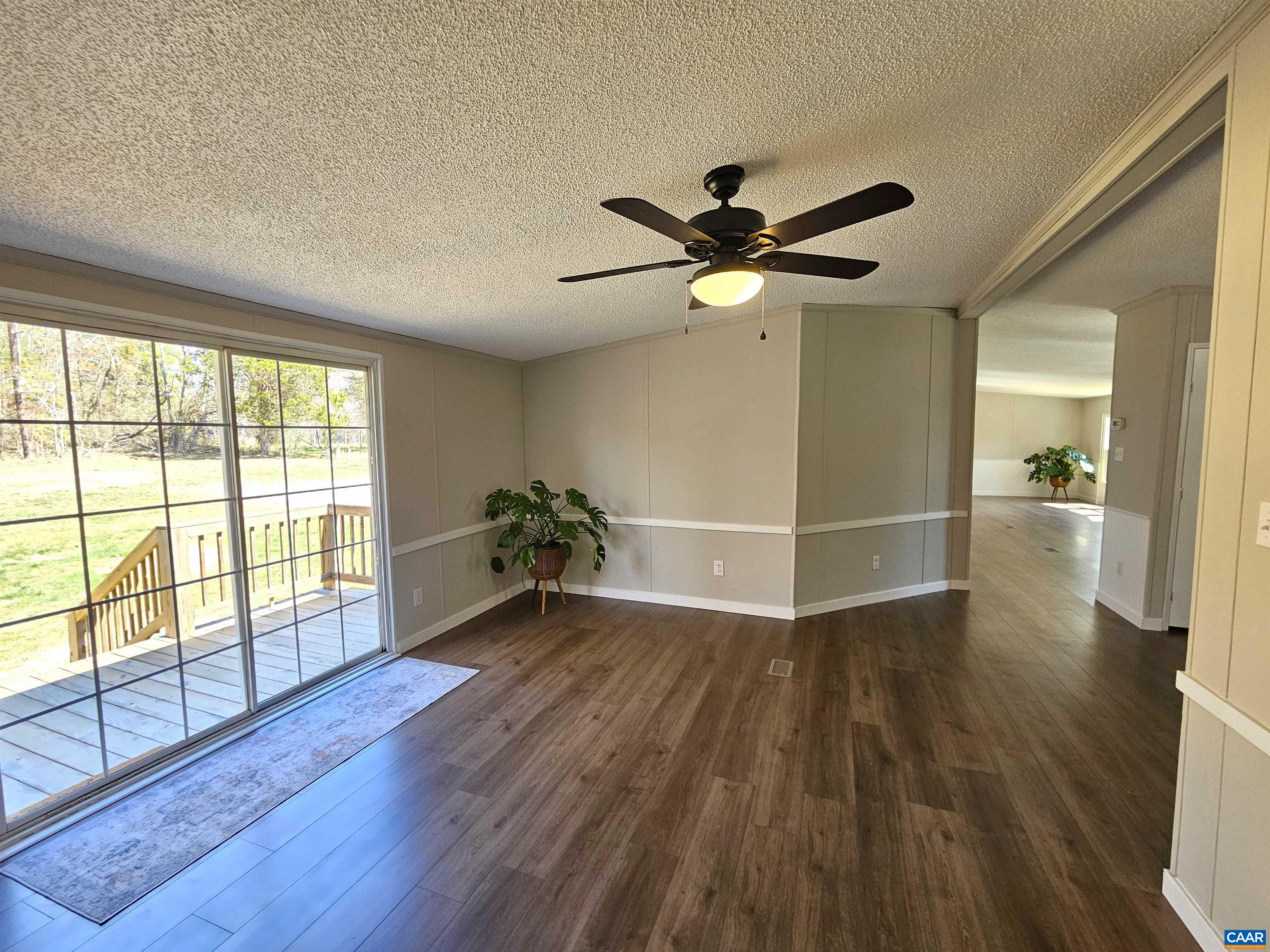 2711 Ranson Road Dillwyn, VA 23936 - Photo 10 of 30 wooden floor in an empty room with a window