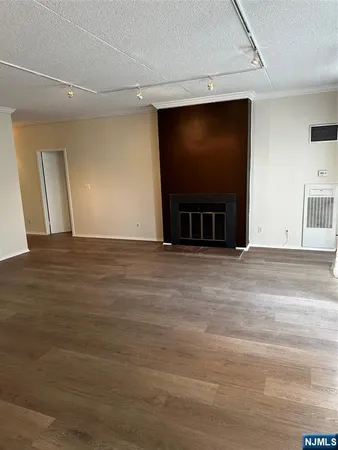 a view of a livingroom with an empty space