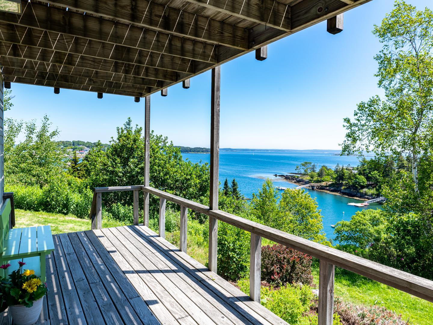 28 Water Cove Road Harpswell, ME 04003 - Photo 26 of 39 33-Lower Deck Ocean View