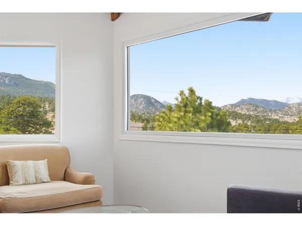 a view of a window in a room