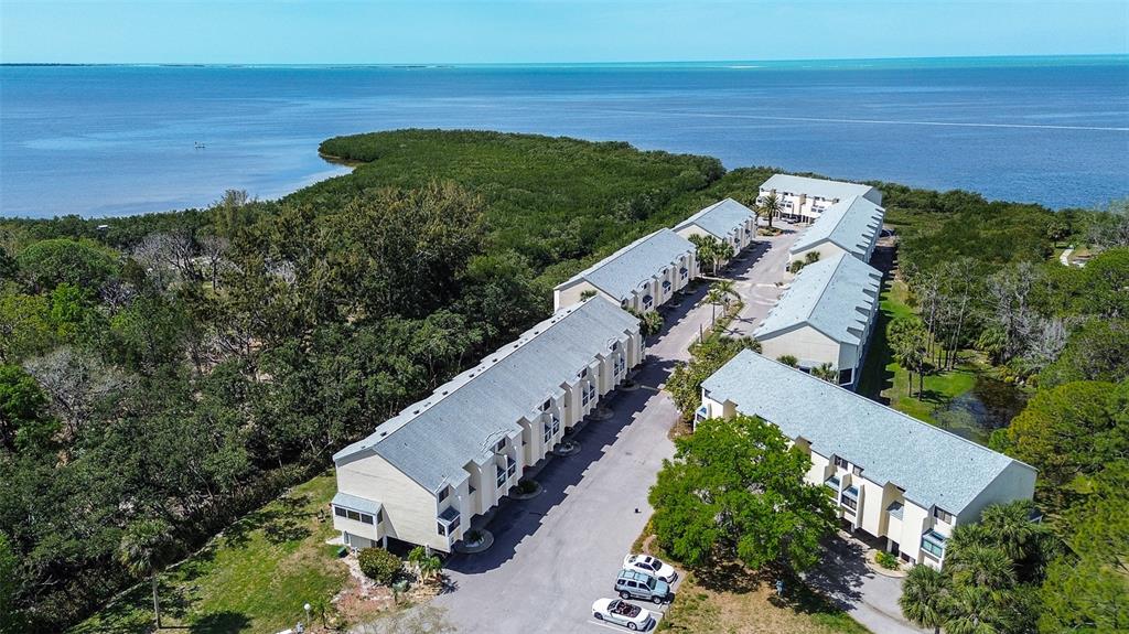 1500 Sunset Road, Unit G4 Tarpon Springs, FL 34689 - Photo 4 of 44 a view of a lake with a yard