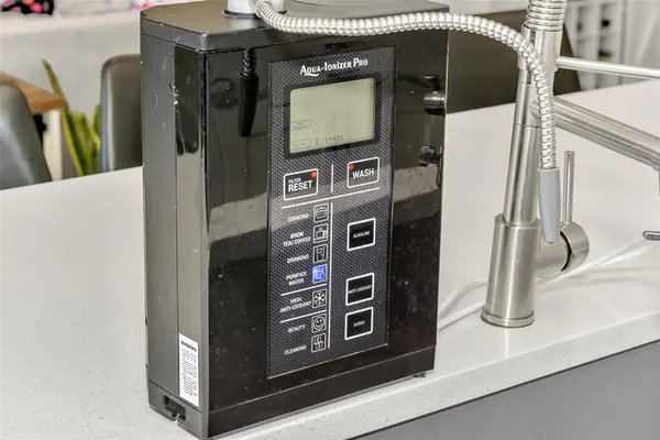 a view of a kitchen sink