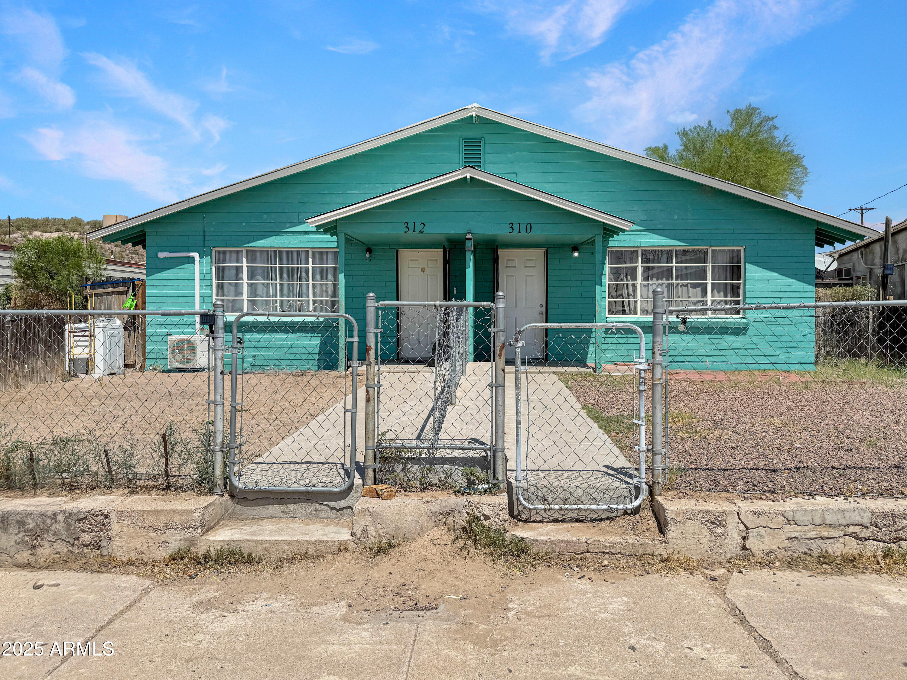 front view of house with a yard