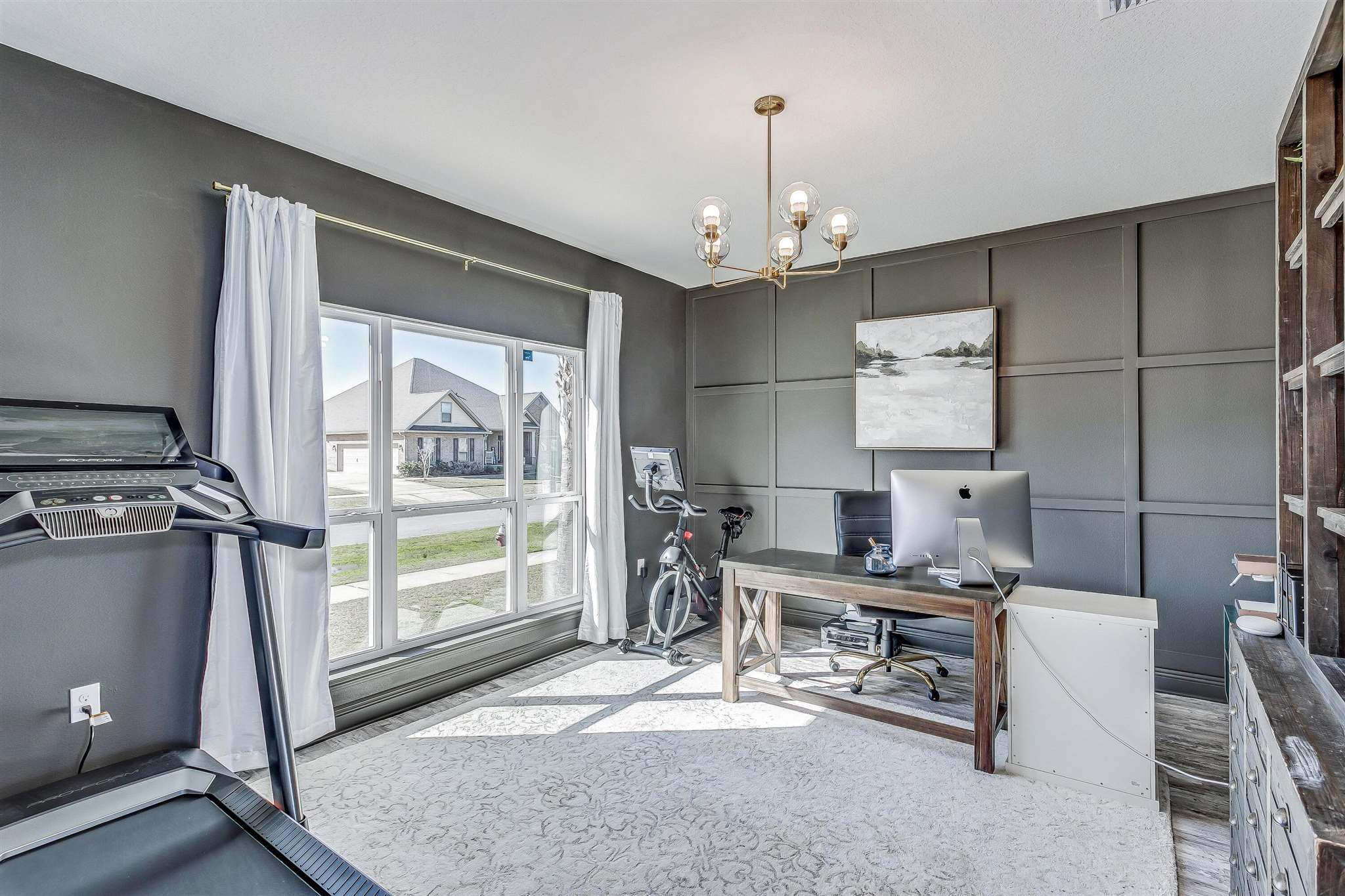 2792 Elkhorn Drive Pace, FL 32571 - Photo 8 of 50 a view of a workspace with furniture and a window