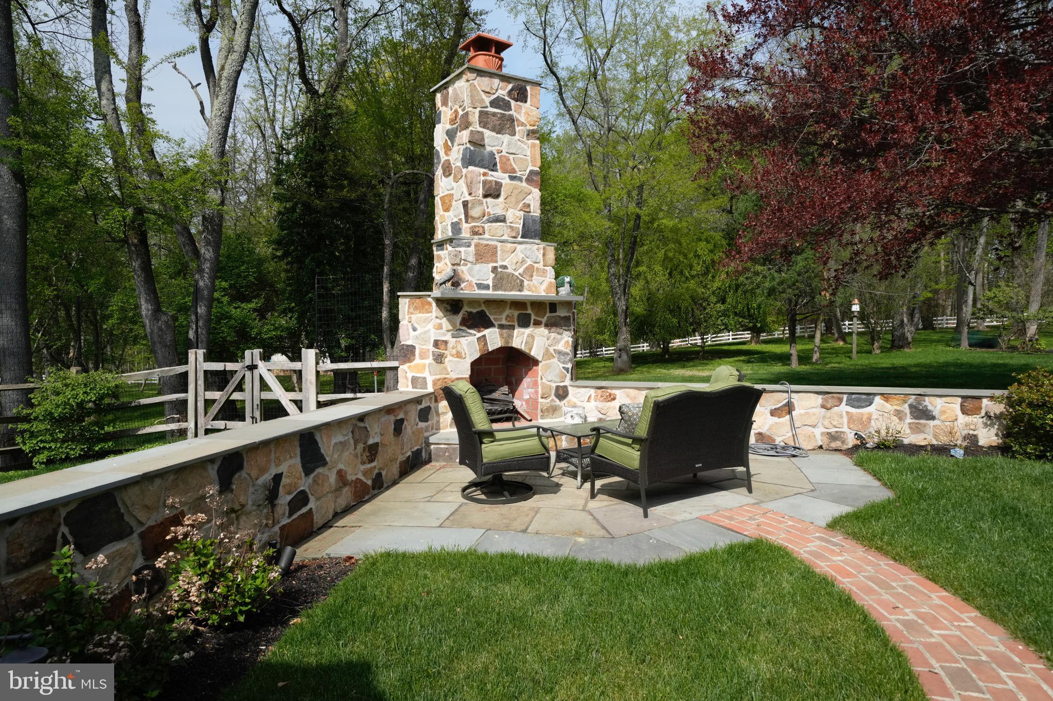 239 Spring Road Malvern, PA 19355 - Photo 10 of 29 a garden view with a seating space and garden