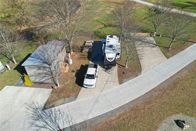 swimming pool view with a couch