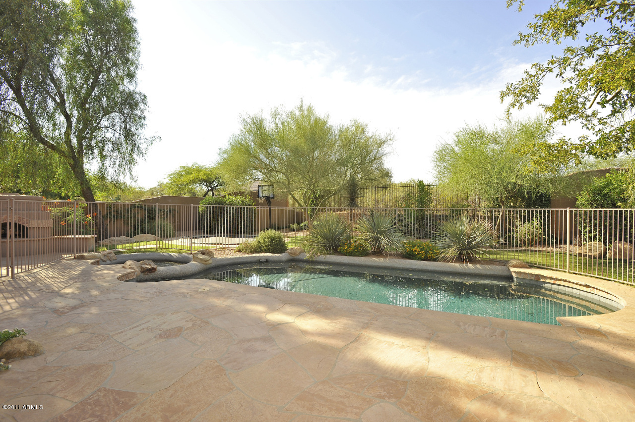 9176 East Mountain Spring Road Scottsdale, AZ 85255 - Photo 29 of 39 Backyard Pool