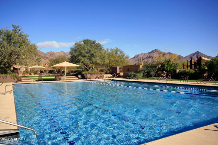 9176 East Mountain Spring Road Scottsdale, AZ 85255 - Photo 33 of 39 Desert Camp Community Pool